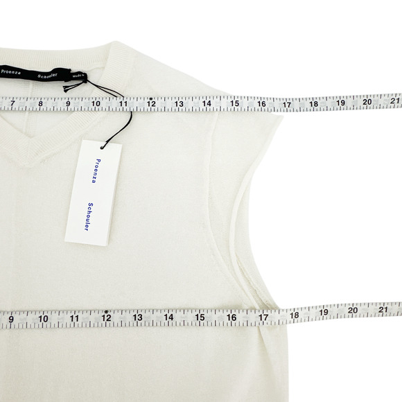 PROENZA SCHOULER Morgan Sweater in Cotton Silk XS - Picture 12 of 13